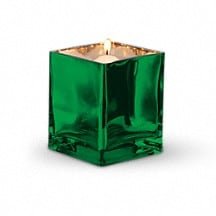 Teleflora's Emerald Elegance Bouquet Vase
