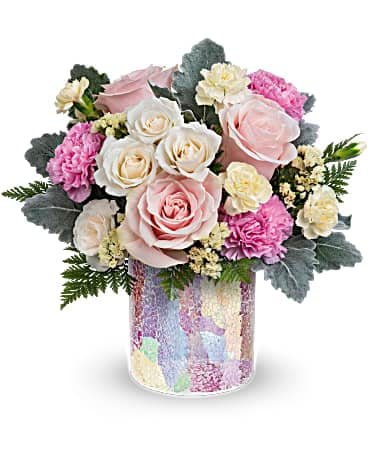 Teleflora's Rosy Quartz Bouquet Bouquet