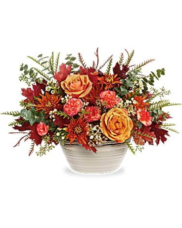 Teleflora's Rustic Harvest Centerpiece Bouquet