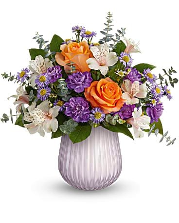 Teleflora's Lavender Luster Bouquet Bouquet