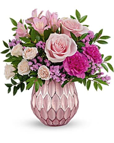 Teleflora's Pink Sparkles Bouquet Bouquet
