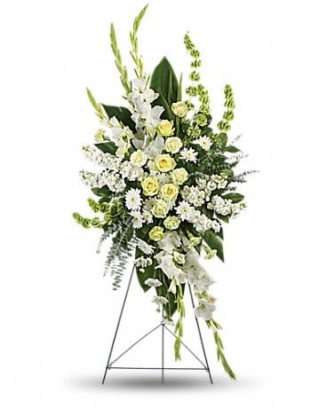 Magnificent Life Spray Sympathy Arrangement