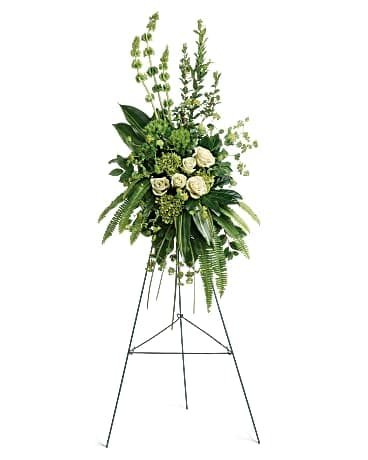 Forever At Peace Spray Sympathy Arrangement