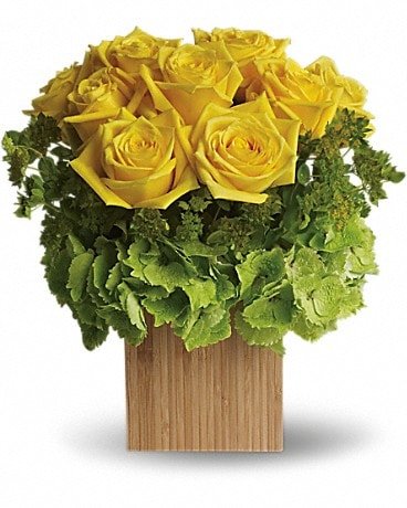 Teleflora's Box of Sunshine Flower Arrangement