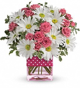 Teleflora's Polka Dots and Posies in Reading PA, Heck Bros Florist