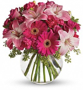 A Little Pink Me Up in Reading PA, Heck Bros Florist