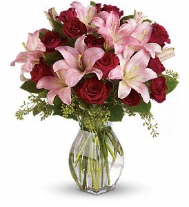 Lavish Love Bouquet with Long Stemmed Red Roses in Reading PA, Heck Bros Florist