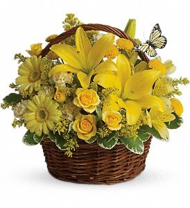Basket Full of Wishes in Reading PA, Heck Bros Florist