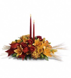 Graceful Glow Centerpiece in Reading PA, Heck Bros Florist