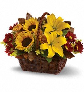 Golden Days Basket in Reading PA, Heck Bros Florist