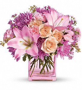 Teleflora's Possibly Pink in Reading PA, Heck Bros Florist