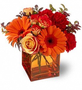 Teleflora's Sunrise Sunset in Reading PA, Heck Bros Florist