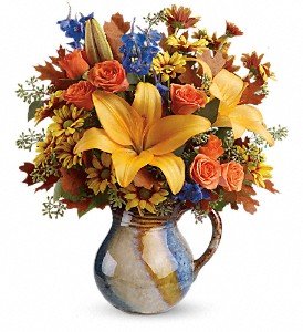 Teleflora's Harvest Fields Bouquet in Reading PA, Heck Bros Florist