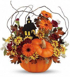 Teleflora's Haunted House Bouquet in Reading PA, Heck Bros Florist